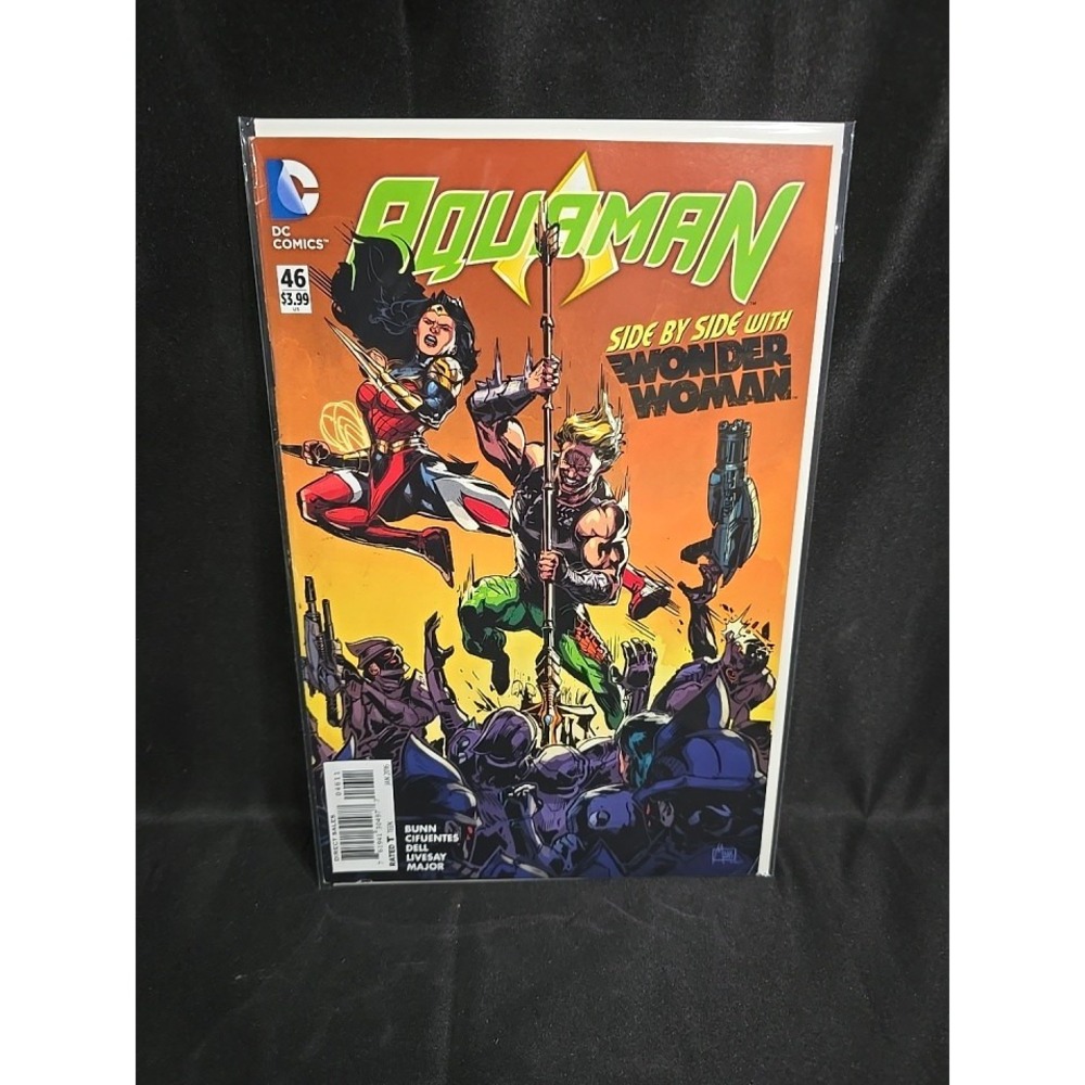 Aquaman #46 (2016) DC Comics Wonder Woman Team-Up Near Mint NM